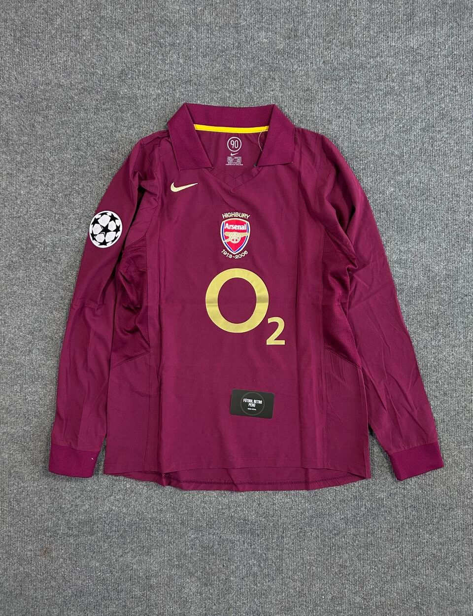 Arsenal 2005-06 Local M. Larga - Imagen 4