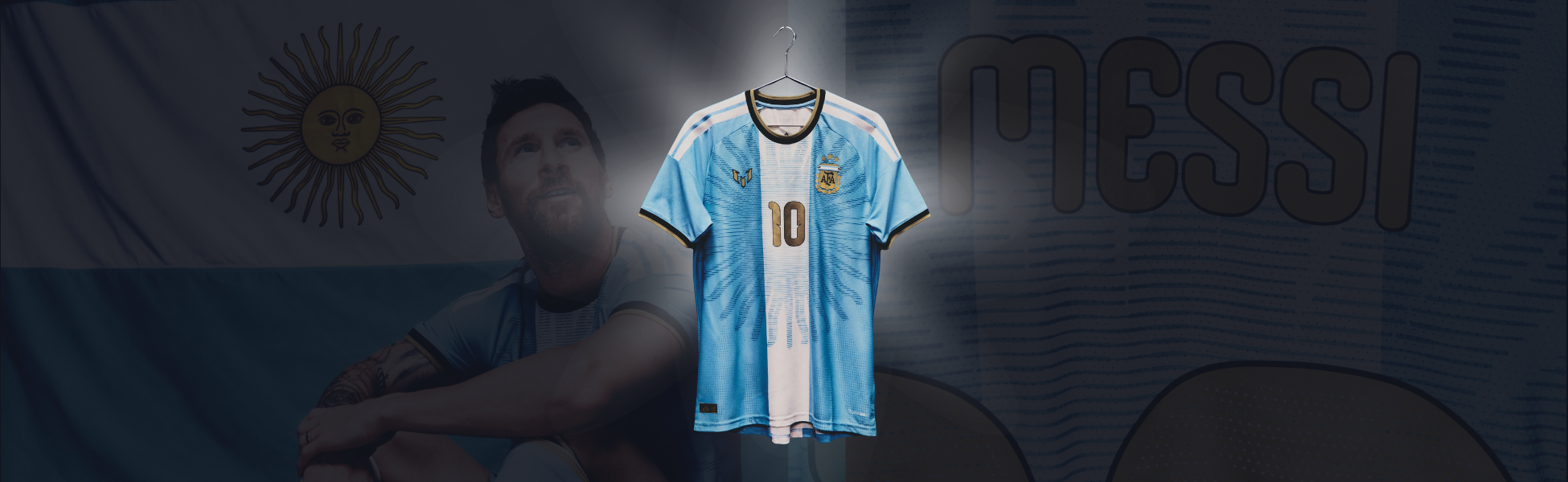 Camiseta de Argentina despedida de Messi