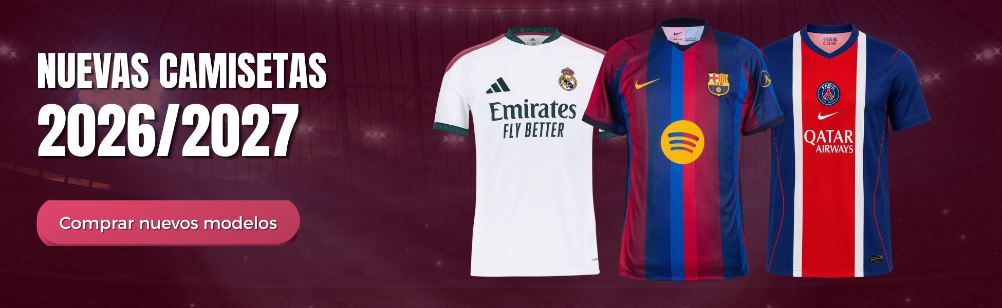 NUEVAS CAMISETAS 20262027